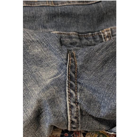 YMI Los Angeles USA Made Bib Overalls Blue Stretch Juniors Size 5 - Picture 10 of 14